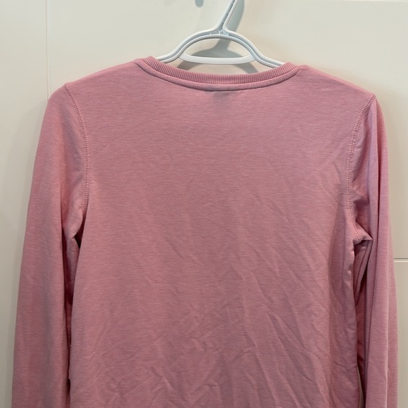 🏴 Eddie Bauer Pink Asymmetrical Long Sleeve shirt size XL girls 14-16 - Picture 8 of 9